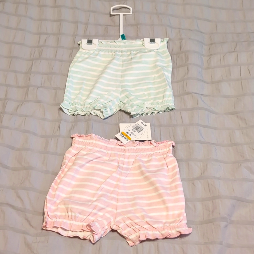 2pc Baby Toddler Ruffle Shorts 18 months